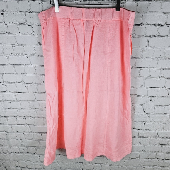 UNIVERSAL THREAD | linen blend long button front pocket shirt - Picture 4 of 7